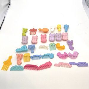 My Little Pony Vintage Comb Brush Lot G1 31 Pieces
